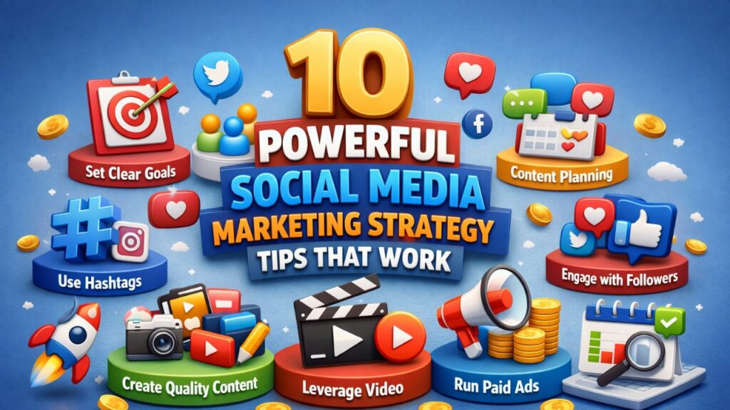 10 Powerful social media marketing strategy Tips That Work