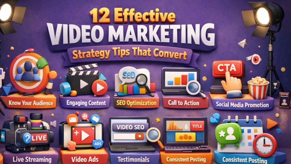 12 Effective Video Marketing Strategy Tips That Convert