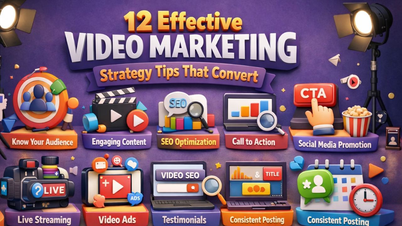 12 Effective Video Marketing Strategy Tips That Convert