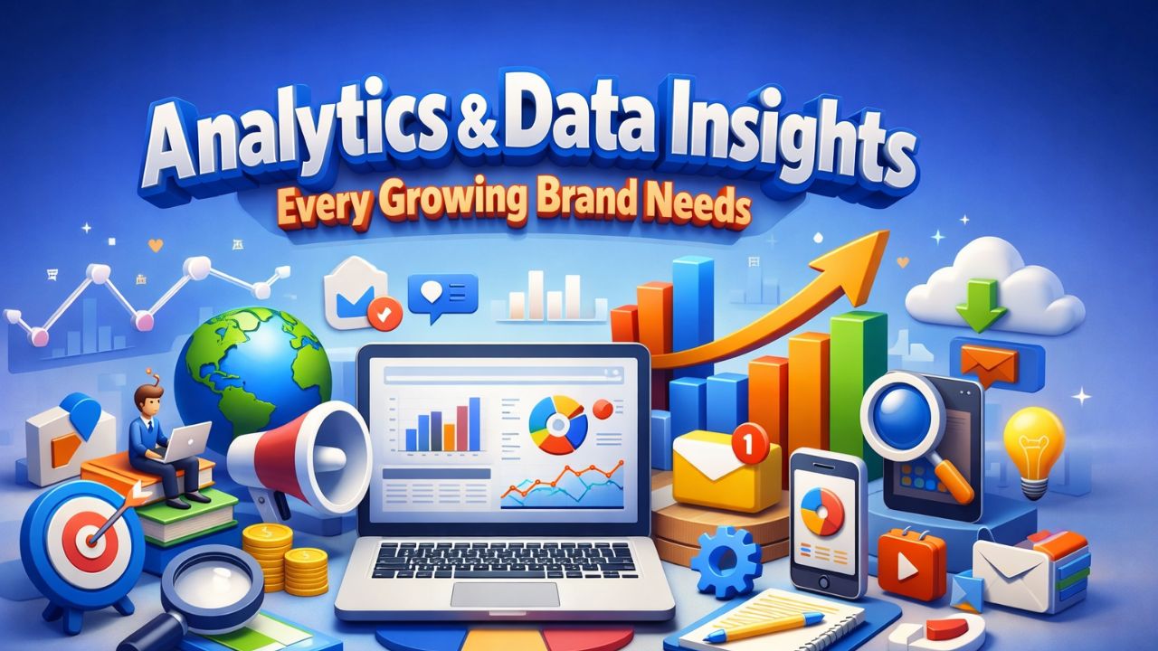 Analytics and Data Insights Every Growing Brand Needs