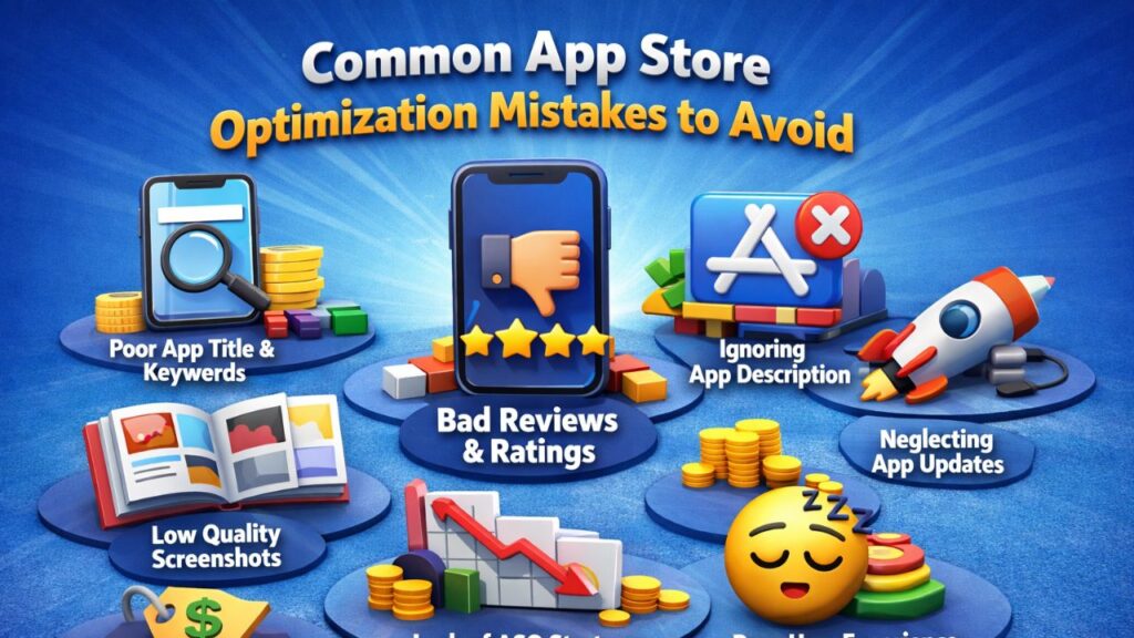 Common App Store Optimization Mistakes to Avoid