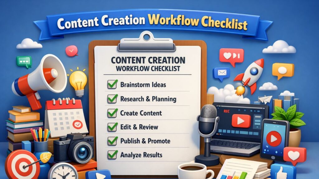 Content Creation Workflow Checklist