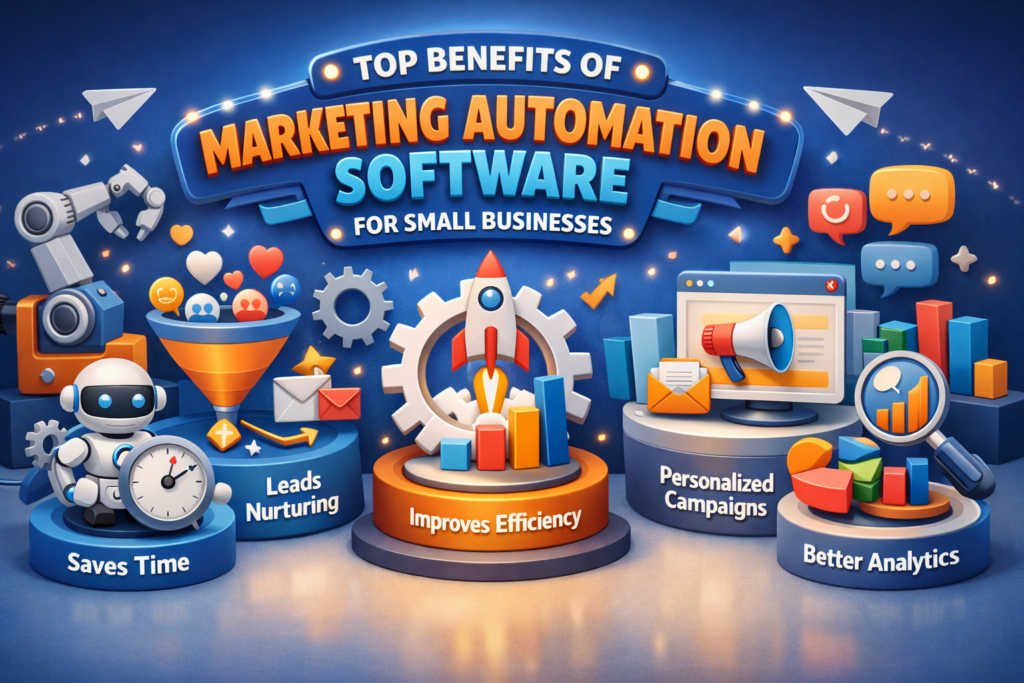 Top Benefits of Marketing Automation Software for Small Businesses