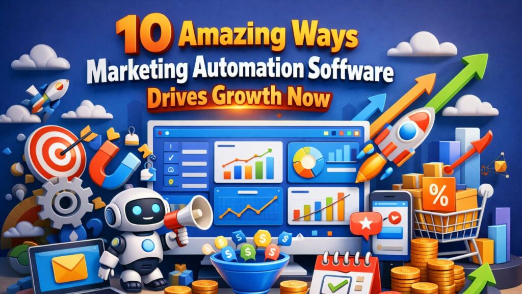 10 Amazing Ways Marketing Automation Software Drives Growth Now