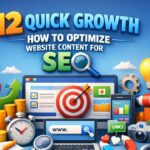 12 Quick Growth: How to Optimize Website Content for SEO