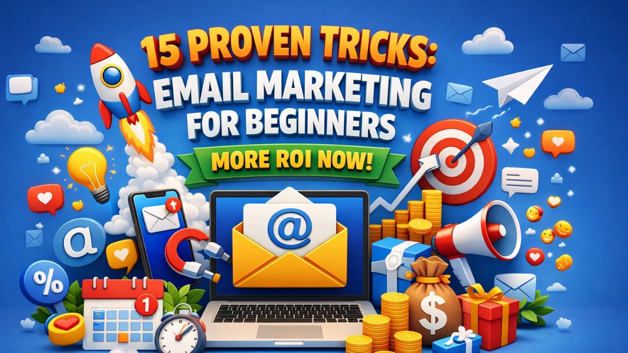 15 Proven Tricks: Email Marketing for Beginners More ROI Now