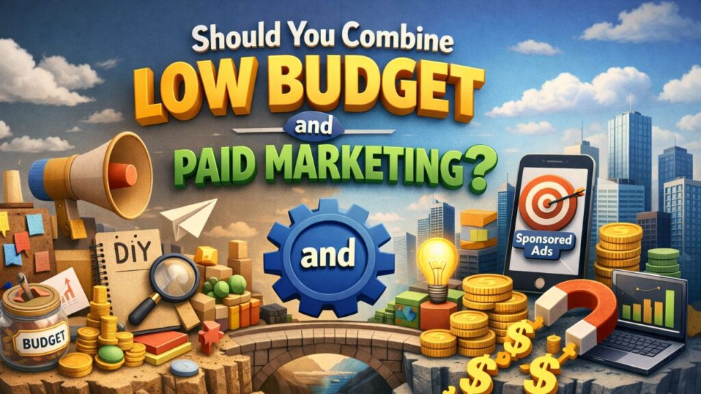 Should You Combine Low Budget and Paid Marketing?