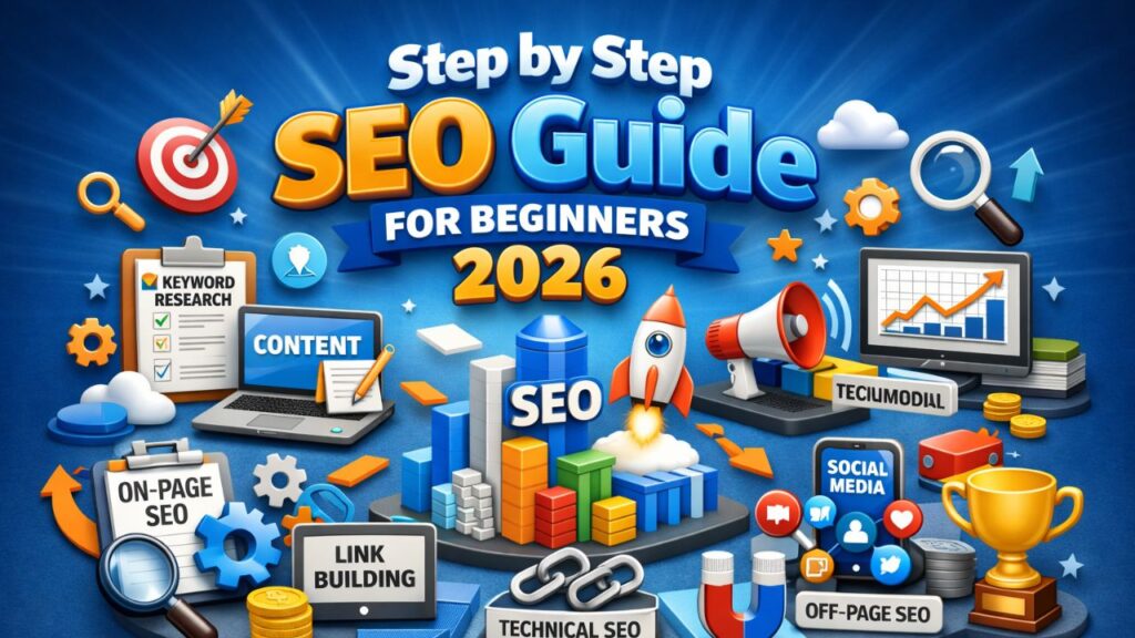 Step by Step SEO Guide for Beginners 2026