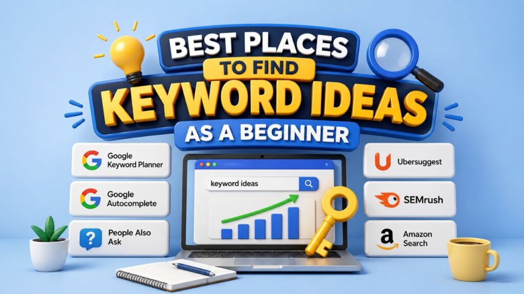 Best Places to Find Keyword Ideas as a Beginner